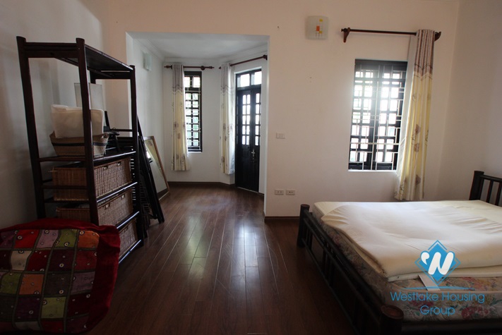 Cosy house with yard available for rent in To Ngoc Van street, Tay Ho, Hanoi- fully furnished.